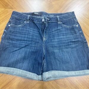 Simply Vera Vera Wang Mid Rise Jean Denim Shorts Size 12